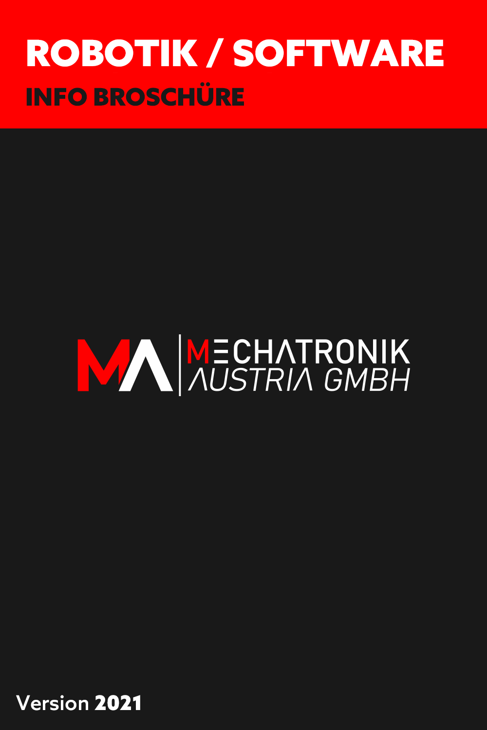 Flyer Robotik und Software